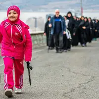 کوهپیمایی ۱۱۰ تیم بانوان به مناسبت روز زن