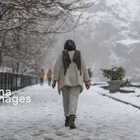 اولین برف پاییزی میهمان ارومیه شد