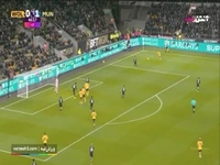 بعد از 540 دقیقه گل زدند؛ گل اول ولورهمپتون توسط جین بلگارد در دقیقه 2+45