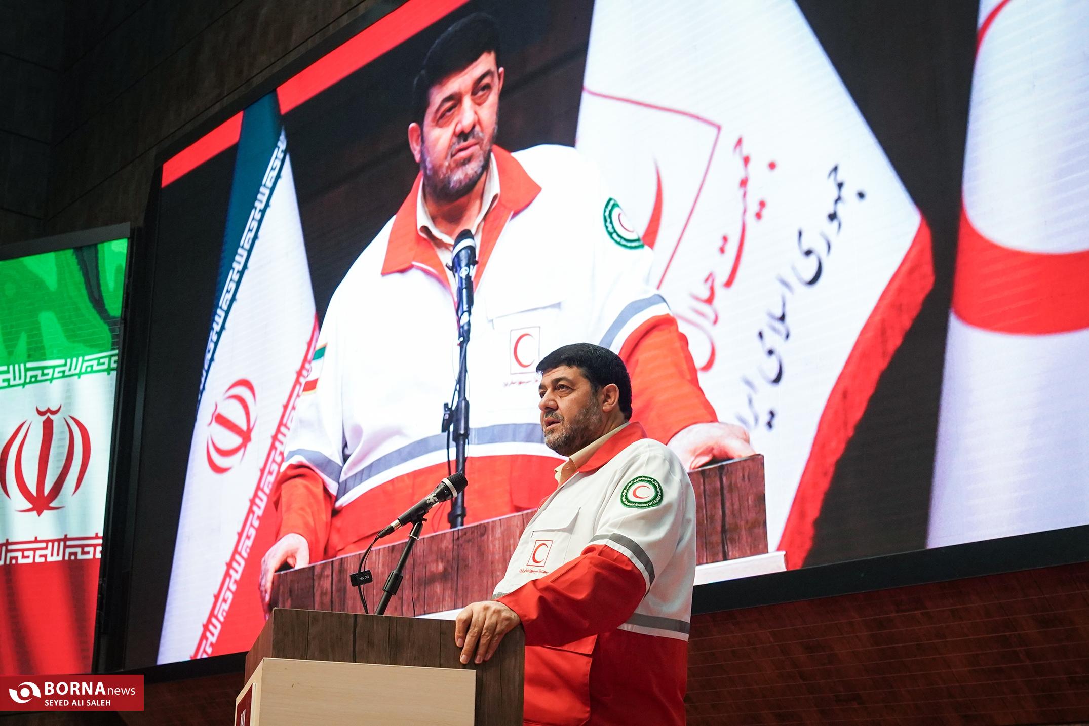 عکس/نکوداشت روز جهانی داوطلب هلال احمر