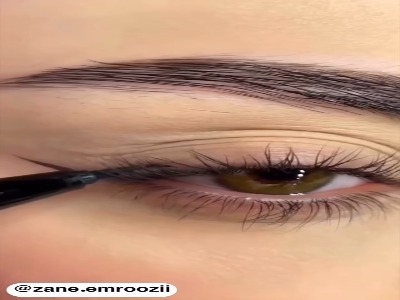 خط چشم متفاوت و چشم گیر