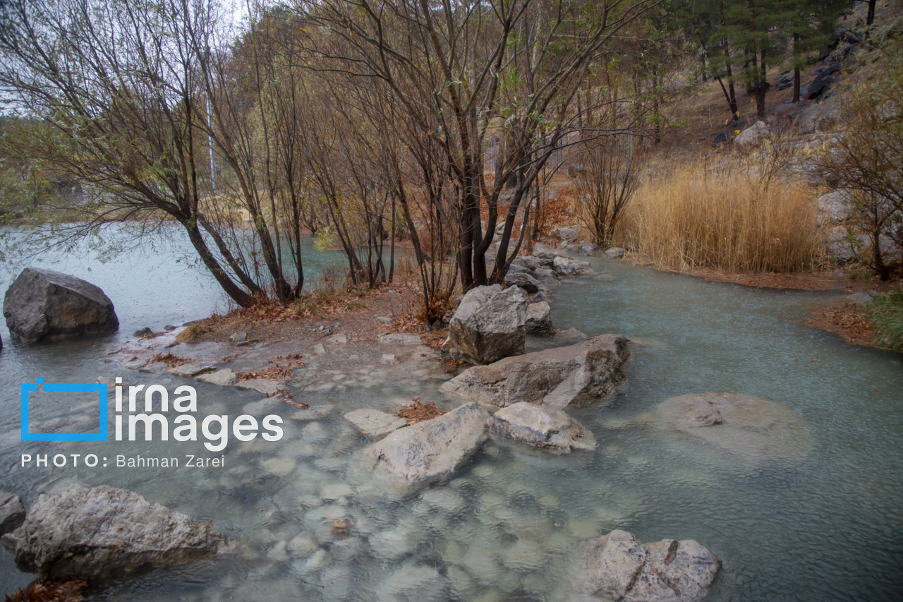 بارش باران پاییزی در کرمانشاه