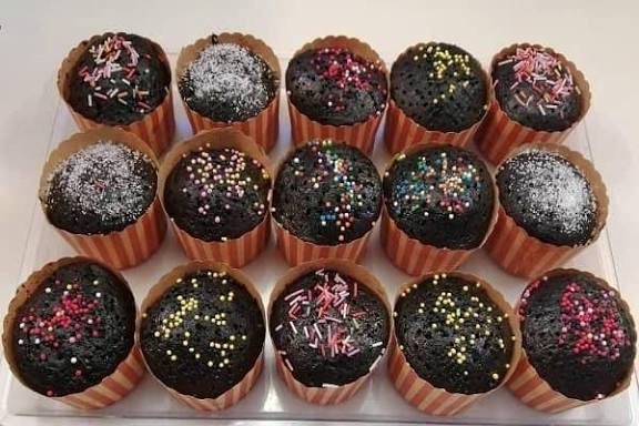 کاپ‌ کیک شکلاتی