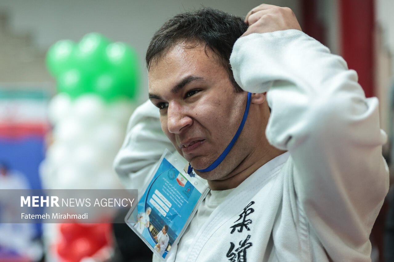 رقابت های قهرمانی کشور جودو کم توانان ذهنی