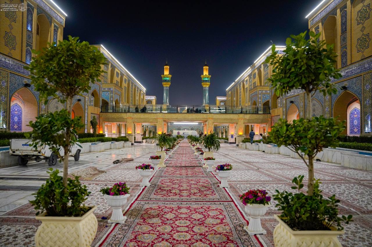 مراحل پایانی آماده‌سازی برگزاری جشن تکلیف در حرم مطهر علوی