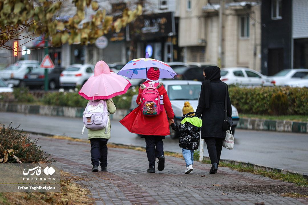 زنجان زیر بارش رحمت الهی