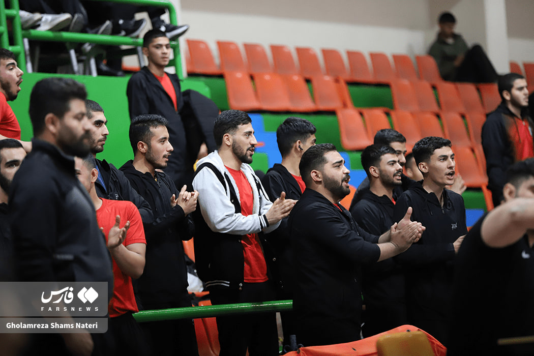 رقابت کشتی گیران اجا در نوشهر