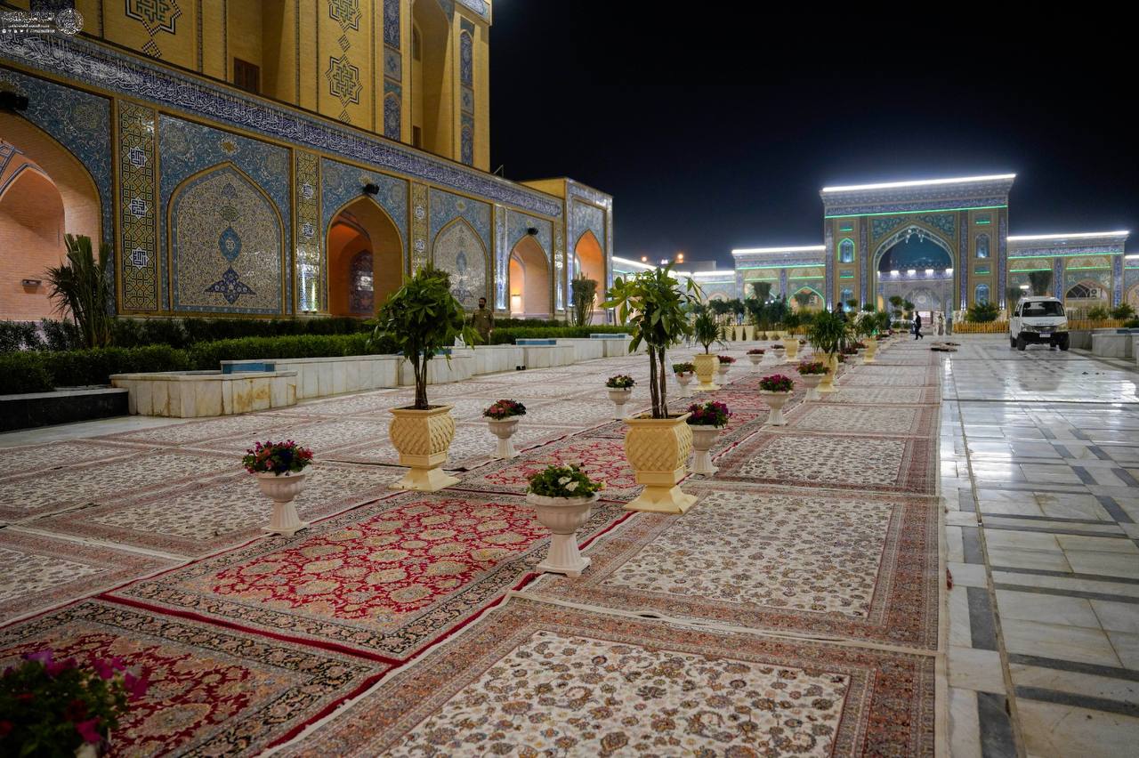 مراحل پایانی آماده‌سازی برگزاری جشن تکلیف در حرم مطهر علوی