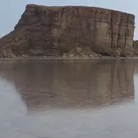 دریاچه ارومیه در پی بارشهای اخیر جانی دوباره گرفت