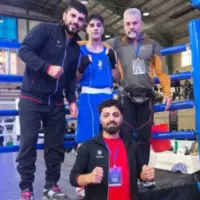 درخشش بوکسور کرمانشاهی در مسابقات قهرمانی بوکس جوانان کشور