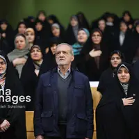 عکس/ گرامیداشت «روز زن» با حضور رییس جمهور 