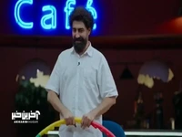 تلاش ستودنی شهاب عباسی در هولاهوپ زدن!