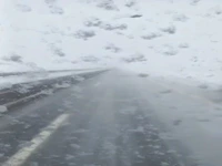 برف و کولاک شدید در سهراهی هشترود