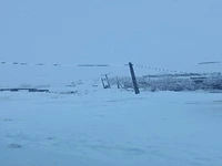 بارش سنگین برف در مهاباد