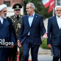 عکس/ بدرقه رئیس جمهور به قزاقستان