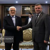 عکس/ دیدار وزیر صنایع بلاروس با معاون اول رئیس جمهور