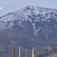 سفیدپوش شدن ارتفاعات کوه دنا در کهگیلویه و بویراحمد