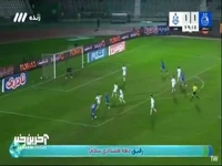 شوت کوشکی با واکنش گلر ملوان به کرنر رفت