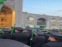 فیلم/ حال و هوای حرم مطهر رضوی در شب میلاد حضرت زهرا سلام الله علیها