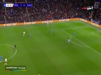 گل اول اتلتیکومادرید به پی اس وی آیندهوون
