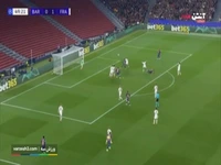 گل اول بارسلونا به آینتراخت فرانکفورت
