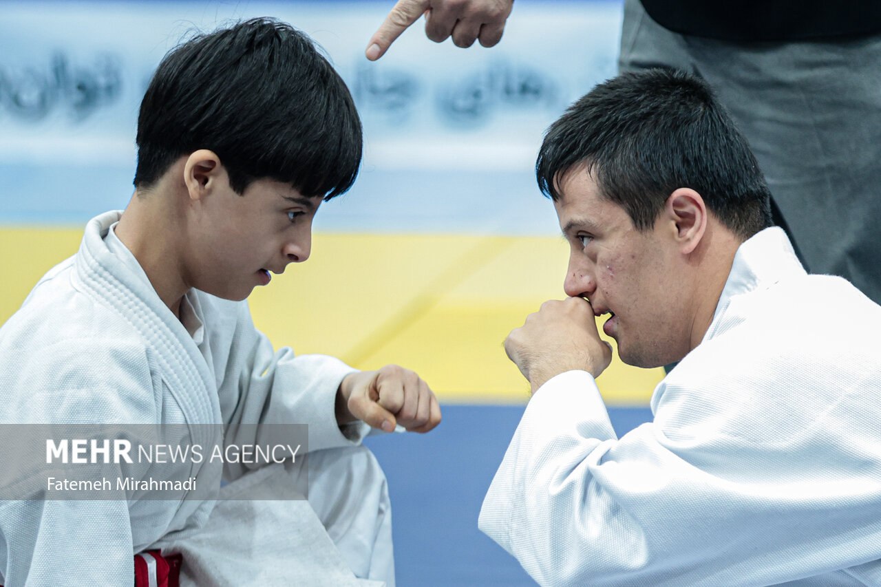 رقابت های قهرمانی کشور جودو کم توانان ذهنی
