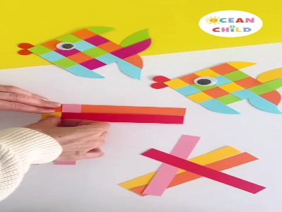 کاردستی ماهی رنگارنگ بسازیم