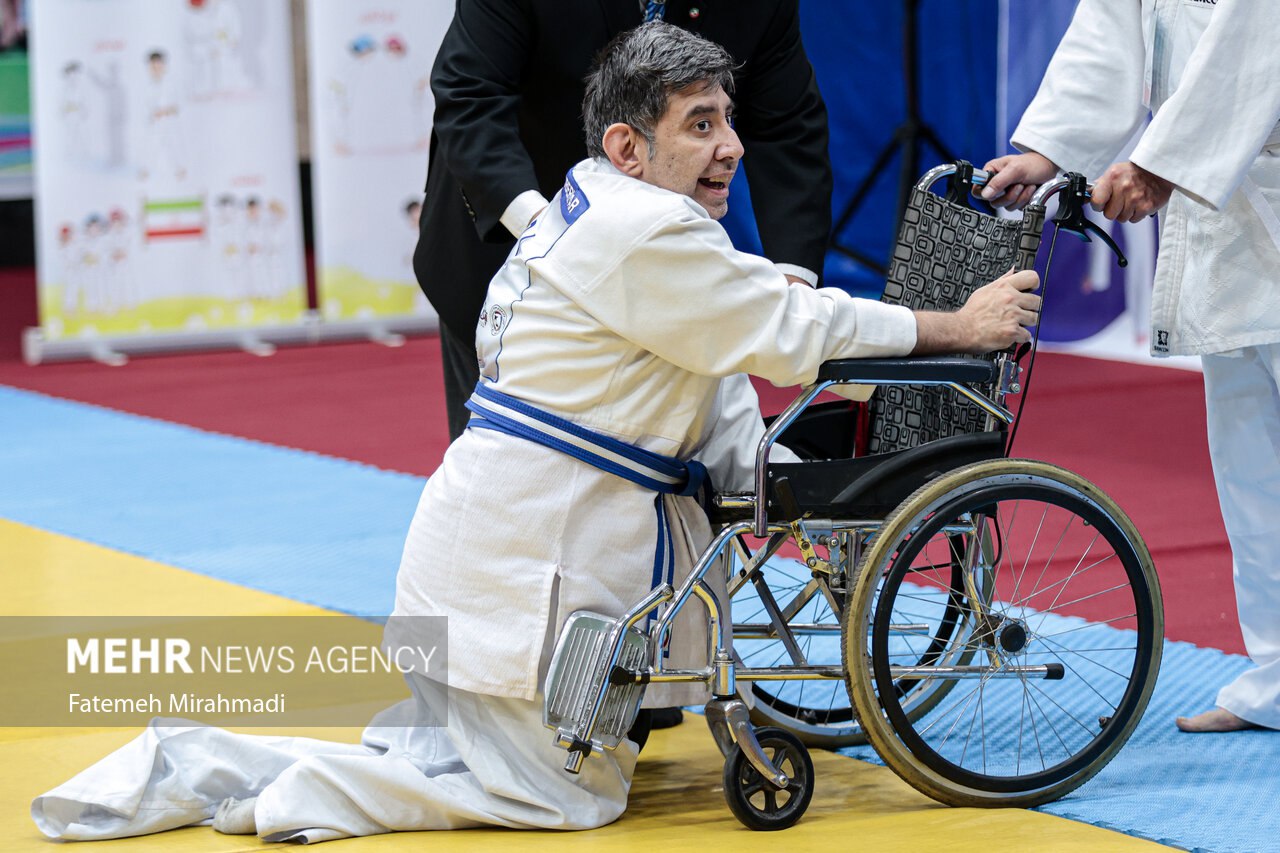 رقابت های قهرمانی کشور جودو کم توانان ذهنی