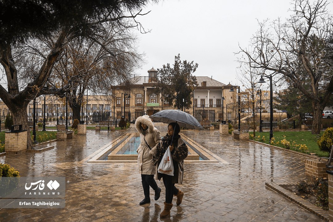 زنجان زیر بارش رحمت الهی