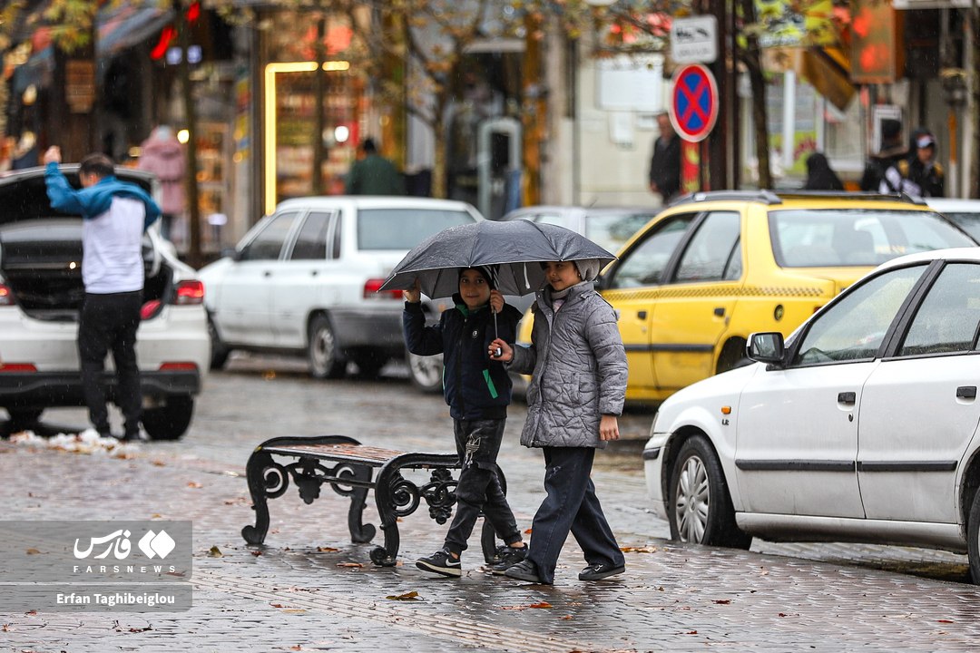 زنجان زیر بارش رحمت الهی