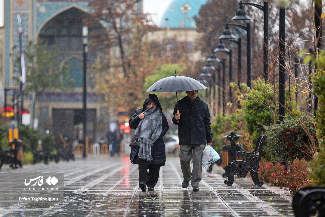 زنجان زیر بارش رحمت الهی