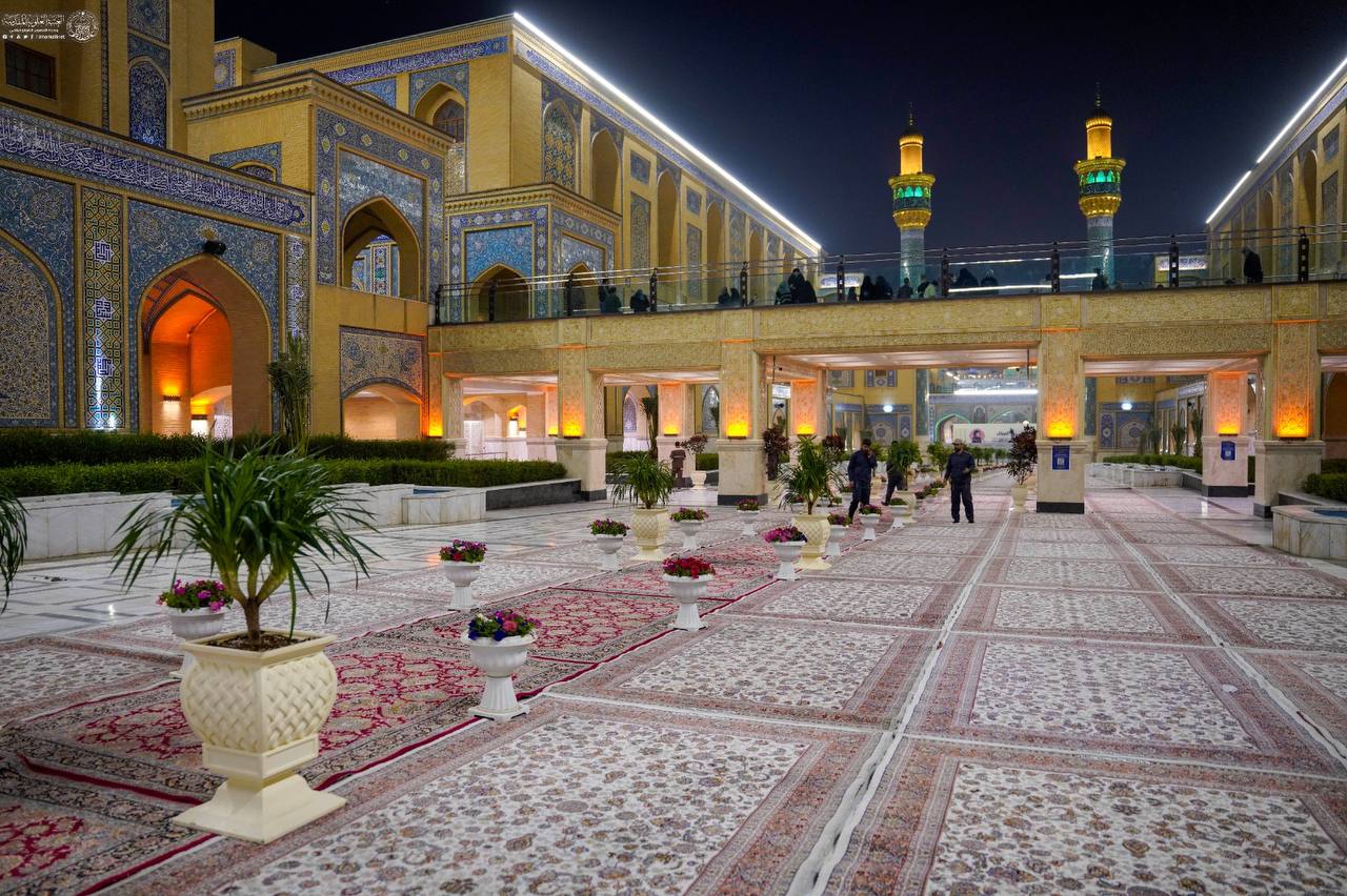 مراحل پایانی آماده‌سازی برگزاری جشن تکلیف در حرم مطهر علوی