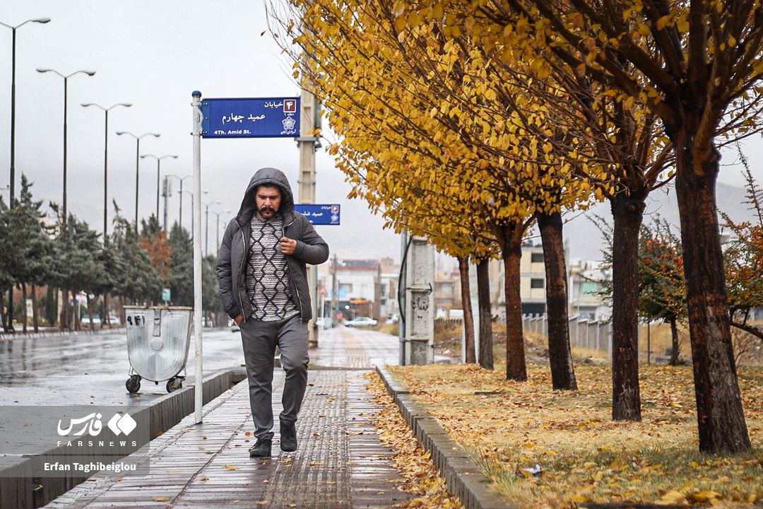 زنجان زیر بارش رحمت الهی