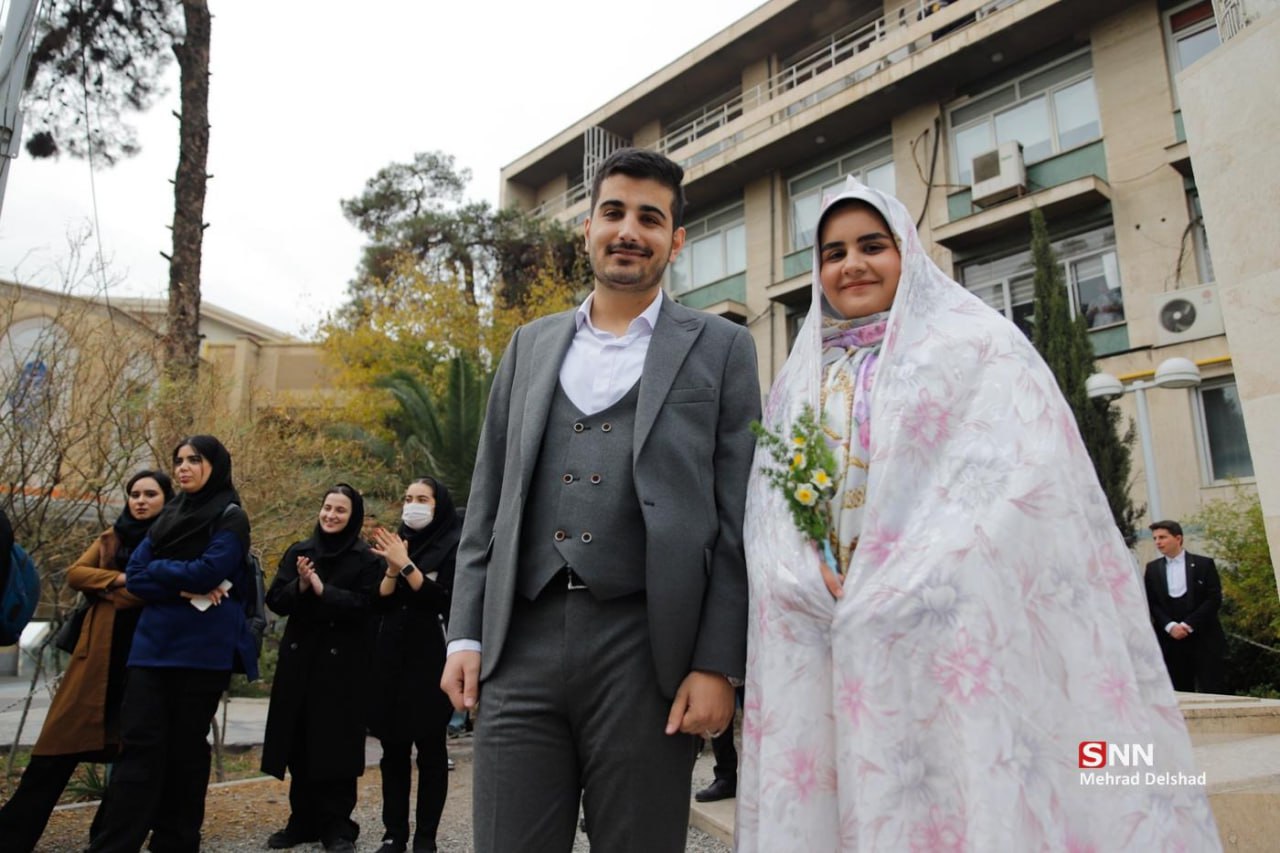 جشن ازدواج دانشجویی در دانشگاه امیرکبیر