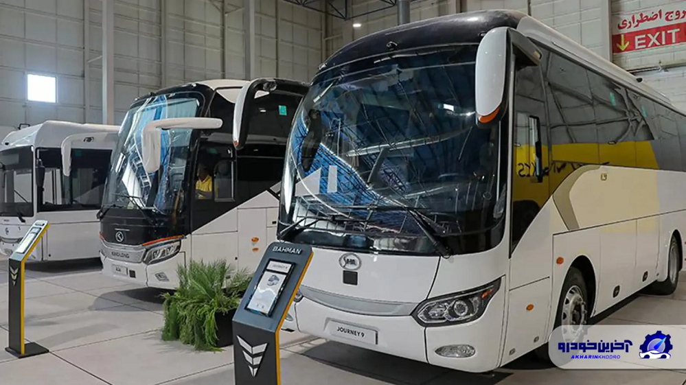 گروه بهمن با اتوبوسهای شهری و بین شهری به نمایشگاه حملونقل تهران میرود