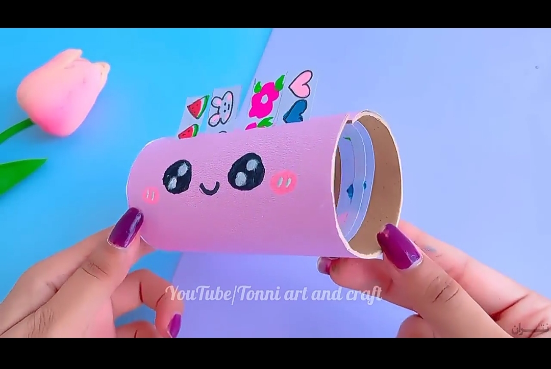 ساخت کاردستی برچسب های تزئینی در خانه با وسایل ساده 