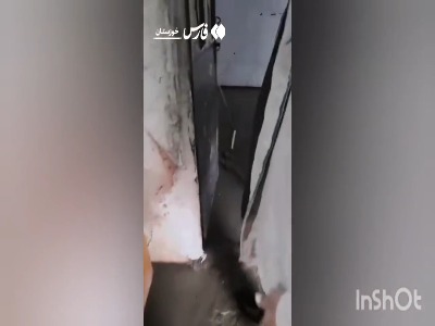 خسارت باران شدید در لالی به خانههای مردم