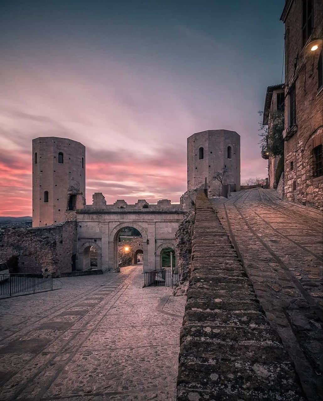 تصاویری جالب از بافت سنگی شهری در ایتالیا