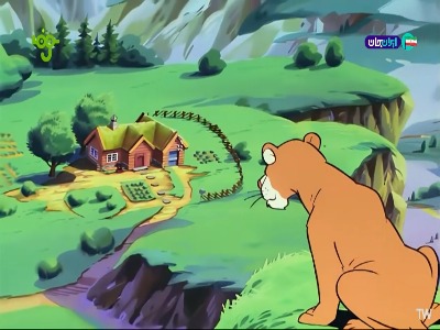 خاله ریزه رام کننده شیر شد!