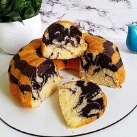 کیک صبحانه ماربل با طعمی باور نکردنی!