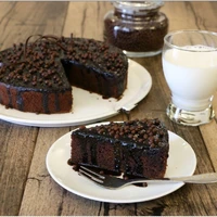 کیک خیس شکلاتی