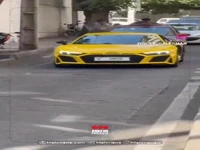 رژه خودروهای لوکس در شمال تهران و اخلال در ترافیک معابر