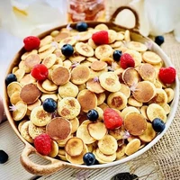 مینی پنکیک شکلاتی 