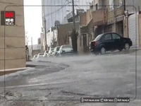 بارش تگرگ در ایلام
