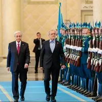 تصاویر جالب استقبال از پزشکیان در قزاقستان