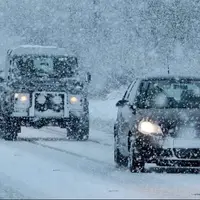 برف گردنه شاهولایت را مسدود کرد