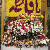  حال هوای حرم مطهر رضوی در شب ولادت حضرت فاطمه(س) 