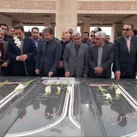 وزیر صمت وارد کاشان شد