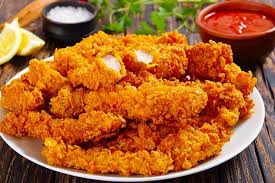 مرغ سوخاری با نان لواش