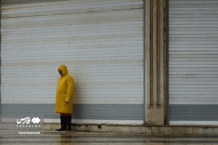 باران خیابان‌های خرمشهر را ونیزی کرد